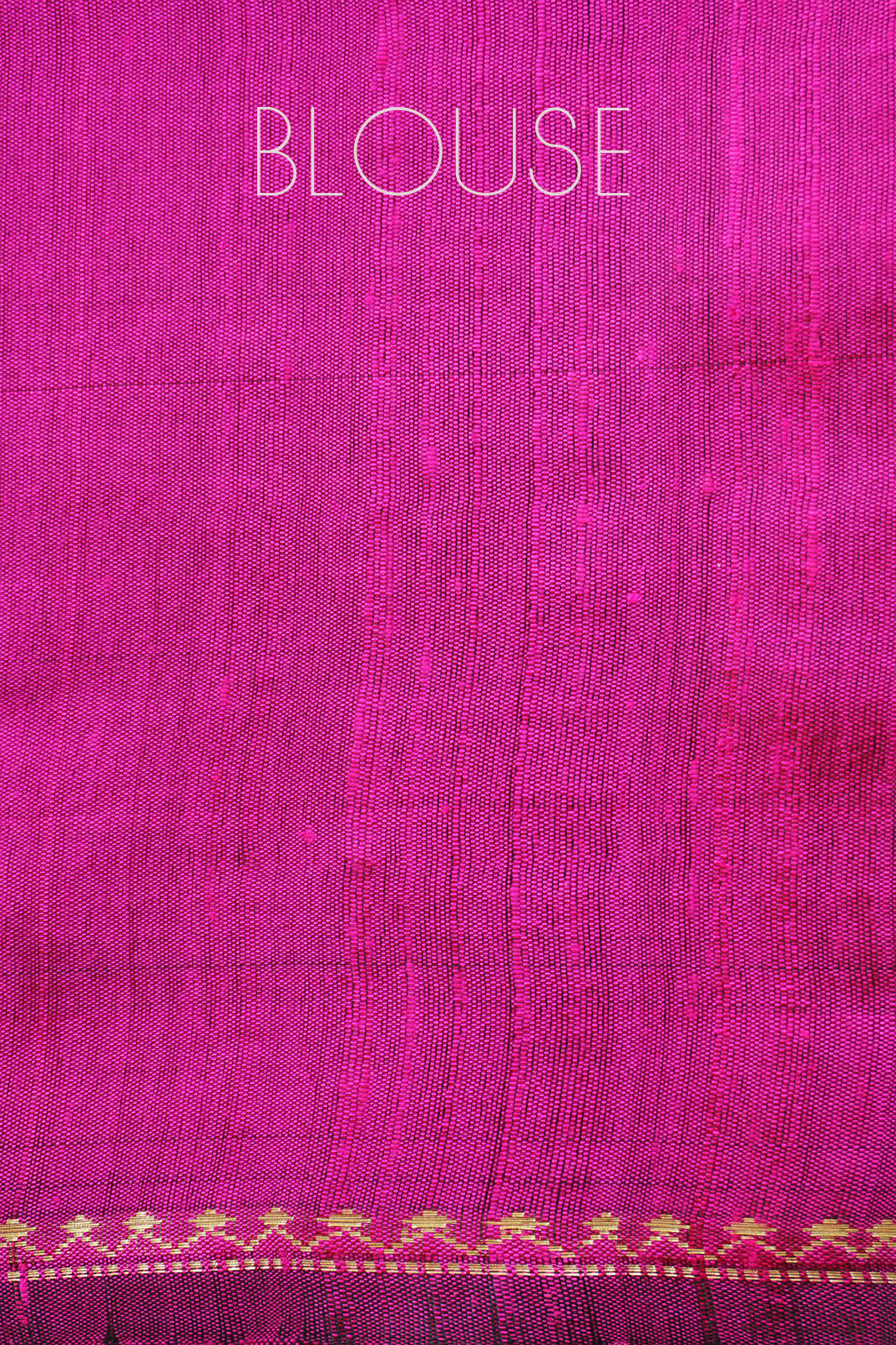 Pink and gold Dupion silk saree - Niram Neela