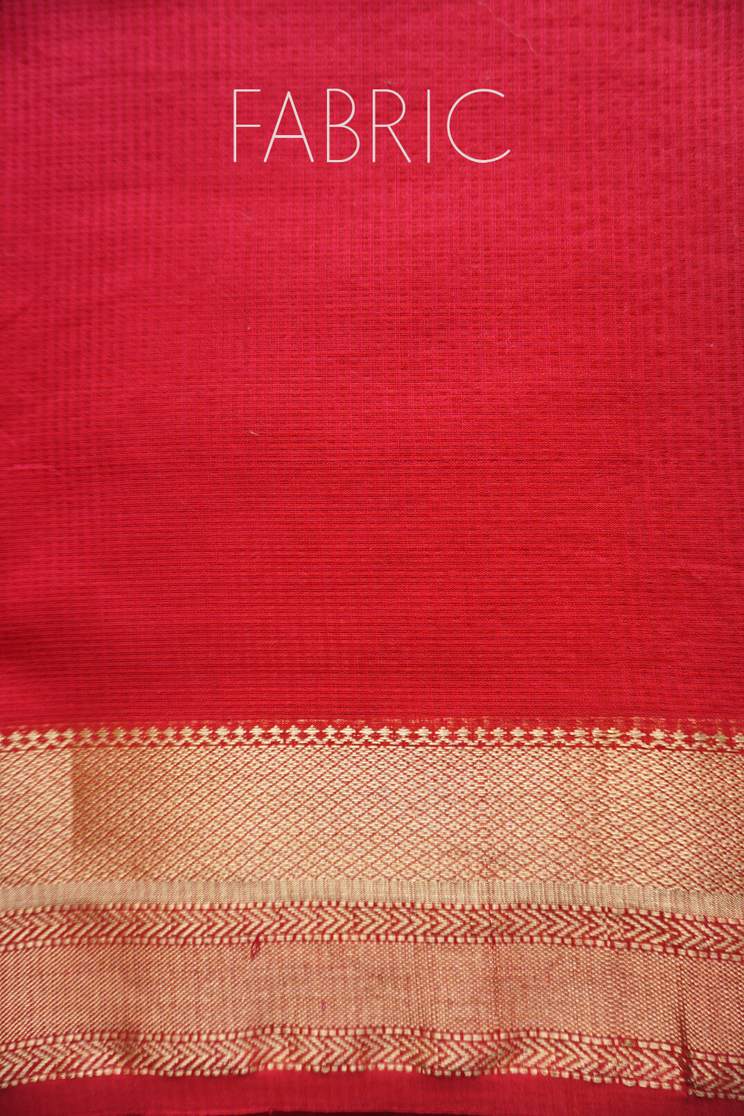 Pink Maheshwari silk cotton saree - Niram Neela