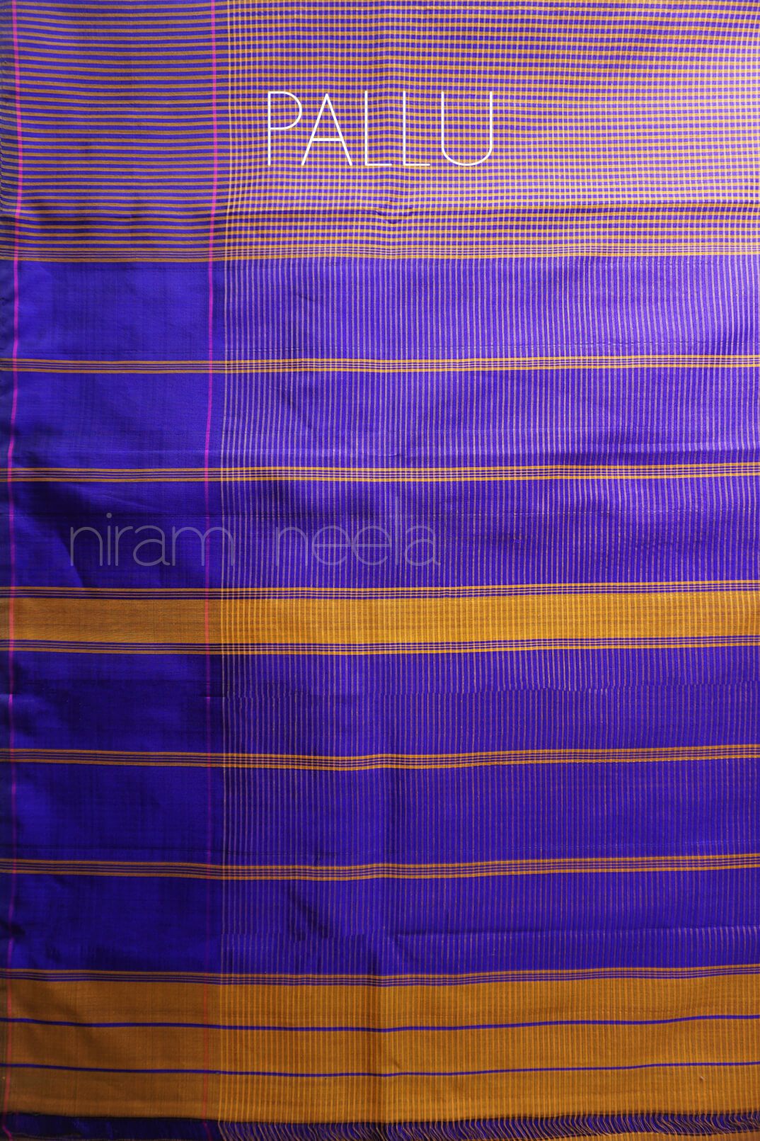 Violet and yellow Koorainadu sico saree | Niram Neela