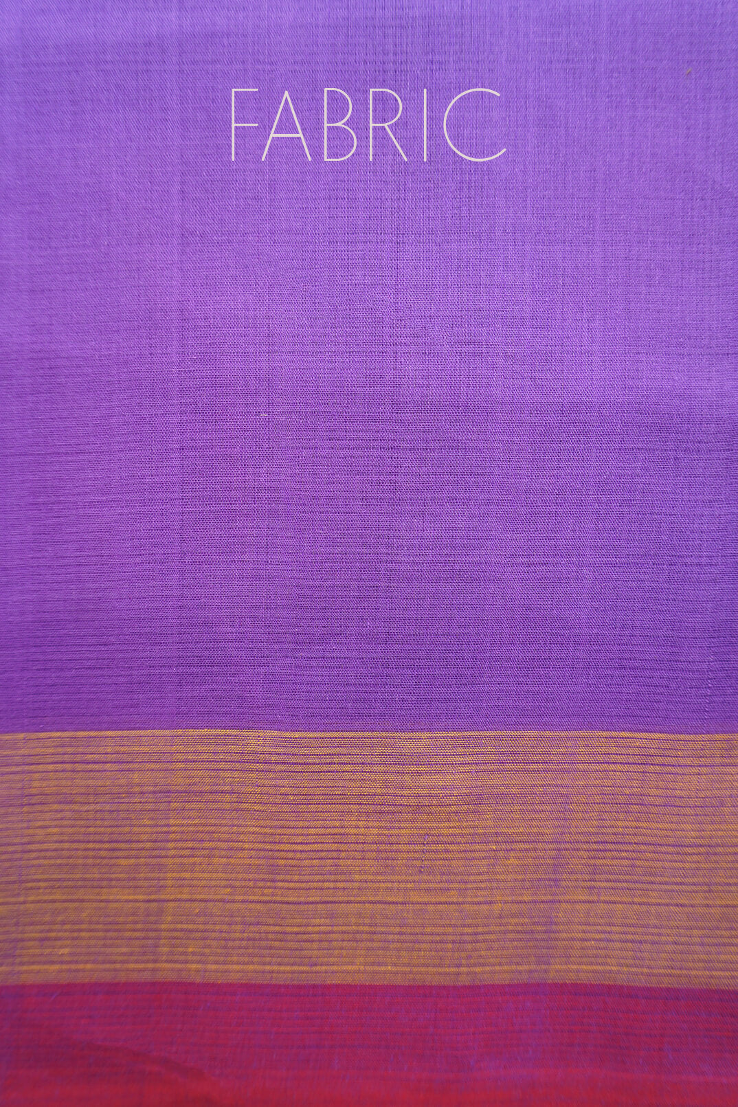 Violet and pink Mangalagiri cotton saree | Niram Neela