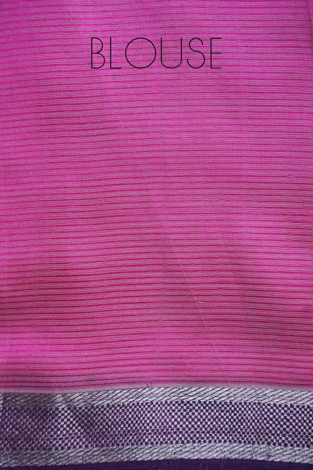 Teal blue and pink Mangalagiri silk cotton saree - Niram Neela