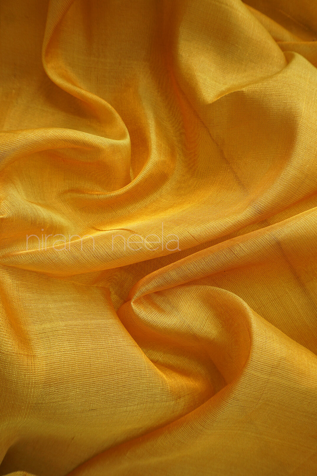 Yellow green and golden Uppada silk tissue saree | Niram Neela