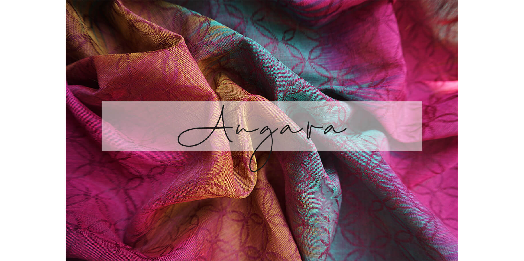 Handloom pure cotton Angara saree from Niram Neela